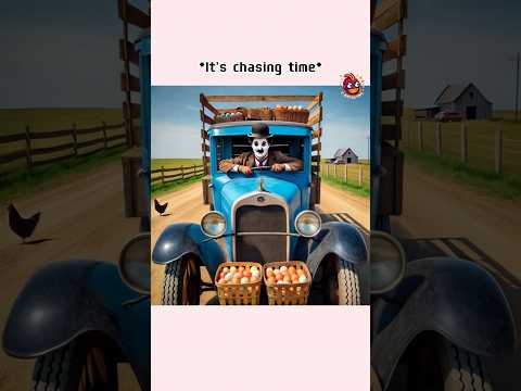 The Egg Thief part 2 🥚 🐓 🏃Charlie Chaplin #brainrot #funny #comedy #aivideo #charliechaplin