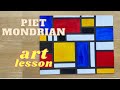 Exploring Piet Mondrian's Abstract Art Techniques
