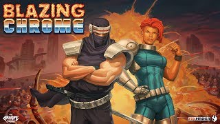 The Contra-esque Blazing Chrome releases in a couple of weeks