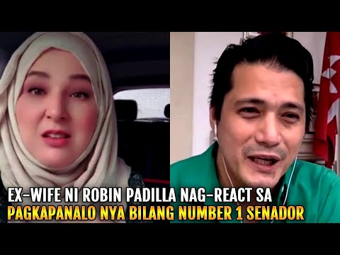 Ex-wife ni ROBIN PADILLA Nag-REACT sa PAGKAPANALO nya bilang NUMBER 1 Senator sa #Eleksyon2022