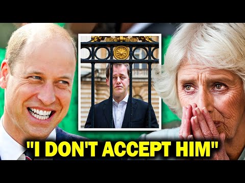 Prins William blokkeert Camilla's zoon bij poort    Kijk naar Camilla's reactie, ze is sprakeloos