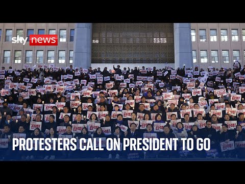 President of South Korea faces impeachment vote