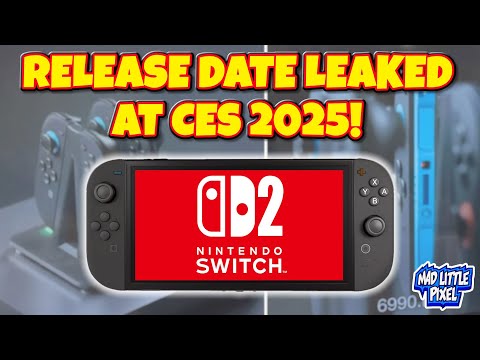 Switch 2 RELEASE DATE Leaked At CES 2025! Coming VERY Soon?! 🤯