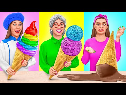 Me vs Grandma Cooking Challenge | Funny Food Recipes by TeenDO Challenge