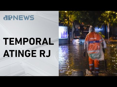 Protocolo de contingência é acionado após chuvas no Rio de Janeiro