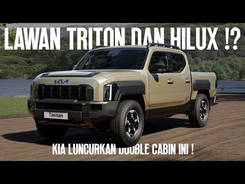 AKHIRNYA! Kia LUNCURKAN Double Cabin TERBARU, Siap Lawan TRITON dan HILUX di Indonesia ?