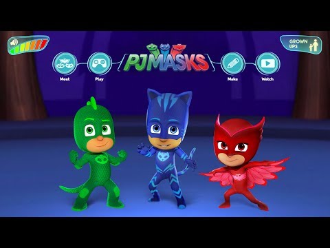 PJ Masks - Web App Gameplay (app demo)