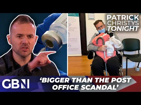 'This is a scandal BIGGER than the Post Office' | Vaccine injury victim give exclusive TV interview