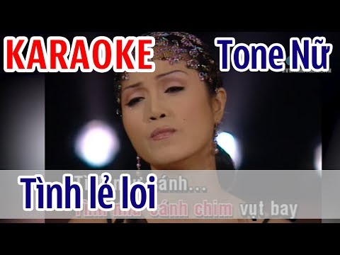 Tình Lẻ Loi KARAOKE – Lâm Thúy Vân | Tone Nữ | Asia Karaoke Beat Chuẩn