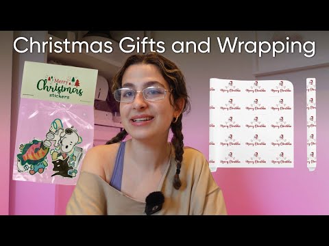 Unique customized Christmas gifts and wrapping