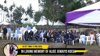 In Loving Memory of Alice Jemaiyo Koech