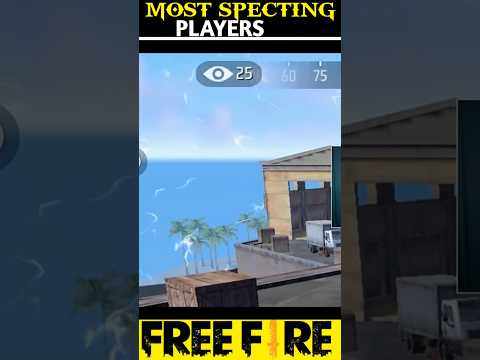 OMG! 😯 MOST SPECTING PLAYERS 😱 #trending #freefire #totalgaming#raistar#sksabir Free Fire Tech