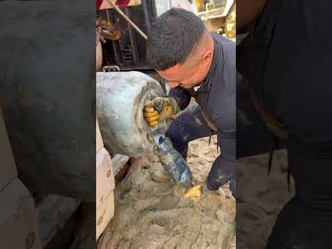 Lastiğe sızdırmazlık ilacı koyduk ömrünü uzattık manito iş makinası