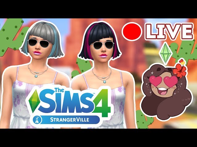 A Stranger Way to Fame ⭐ TWIN PATH TO FAME ⭐ • Sims 4: Strangerville LIVE!! ?