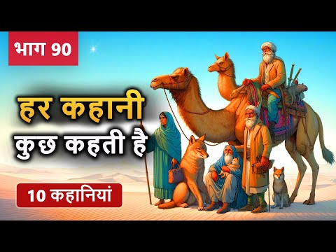 PART 90 (10 कहानियाँ) हर कहानी कुछ कहती है | Hindi Moral Story | Spiritual TV #cartoon