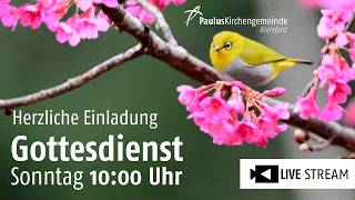 Gottesdienst zum 2. Sonntag nach Trinitatis | 14.06.2026 | Livestream aus der Pauluskirche Bielefeld