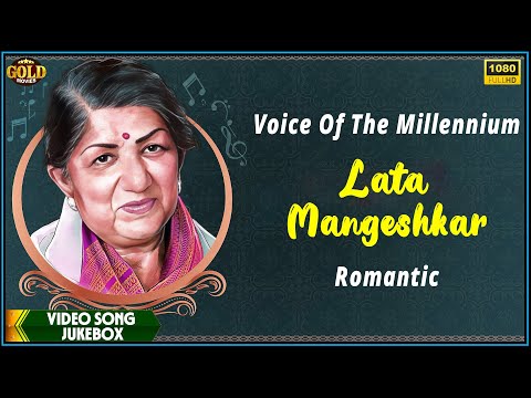 Voice Of The Millennium Lata Mangeshkar Romantic Video Songs Jukebox - Melodious Song