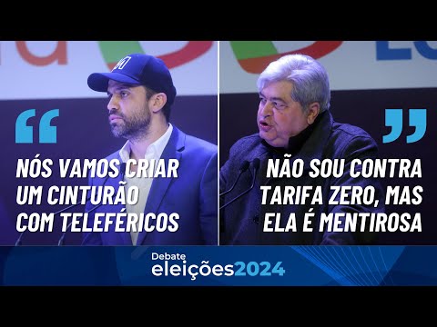 MARÇAL X DATENA | Candidatos debatem sobre transporte e planejamento urbano em SP