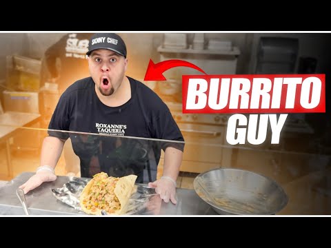 Burrito Guy Makes The Worlds BIGGEST Burrito!