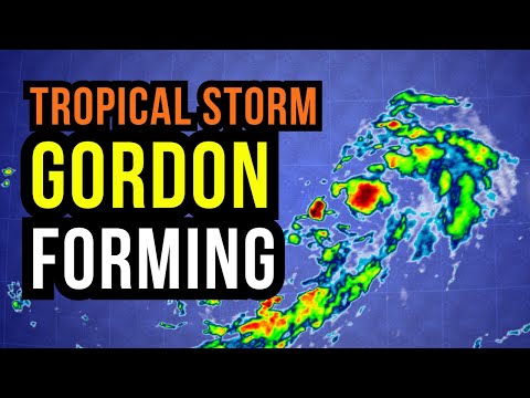 Gordon forming in the Atlantic…