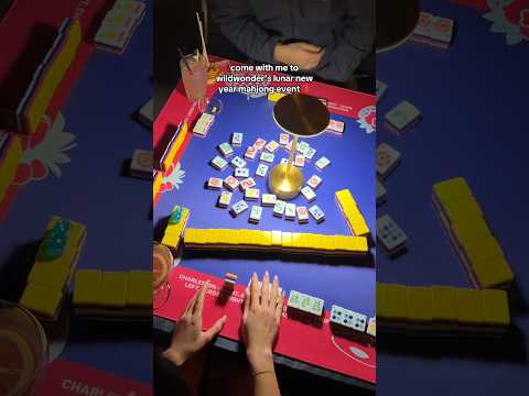 Happy Lunar New Year!! Thanks @drinkwildwonder for having me #lunarnewyear #chinesenewyear #mahjong
