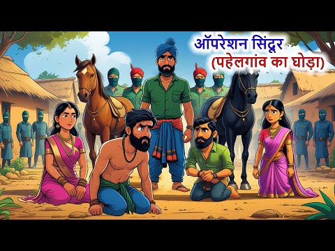 ऑपरेशन सिंदूर (पहेलगांव का घोड़ा) | OPERATION SINDOOR (PAHALGAON KA GHODA) | JUNGLE KI KAHANI