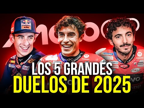 MARC FRENTE A MOTOGP Y LAS 5 RIVALIDADES 2025