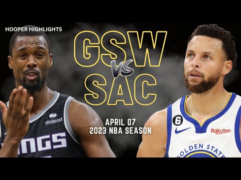Golden State Warriors vs Sacramento Kings Full Game Highlights | Apr 7 | 2023 NBA Season video clip
