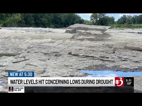 YouTube video thumbnail: Vermont Water Levels Hit Historic Lows Amid Drought