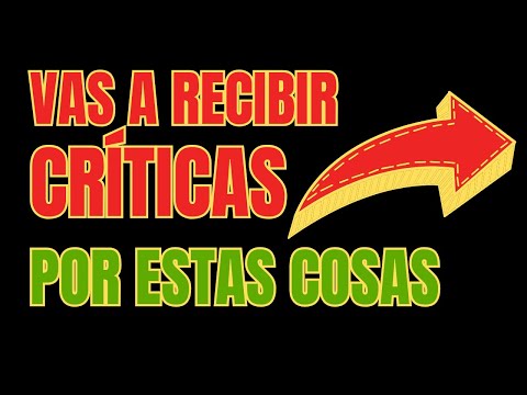 Cosas que te critican
