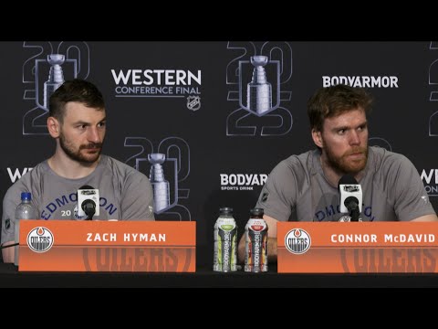POST-RAW | Connor McDavid, Zach Hyman 05.25.25