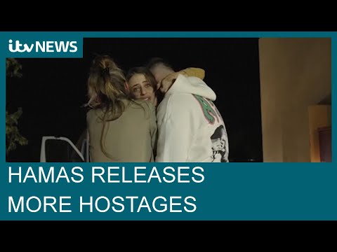 Hamas releases eight hostages to Israel after Gaza ceasefire extended | ITV News