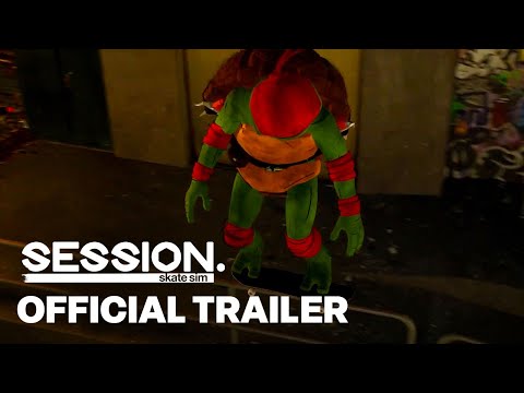 Session Skate Sim x Ninja Turtles Trailer