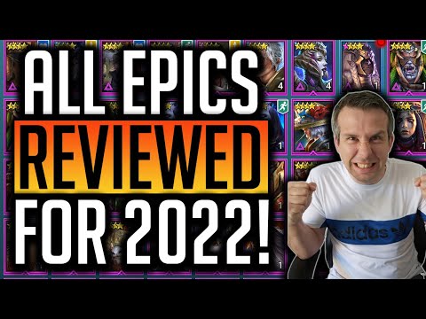 INVEST IN QUALITY EPICS IN 2022! DONT LEVEL BAD EPICS! | Raid: Shadow Legends