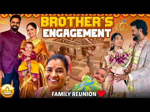๐ My Brotherโs Engagement Begins! โค๏ธ Trinayโs First 5-Star Hotel Stay โจ | Salem Vlog