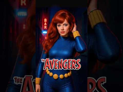 Avengers 1963 Characters Brought to Real Life by AI 💪🛡️ #marvel #avengers #aiart