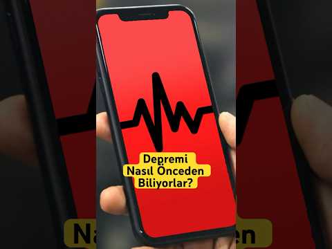 Deprem İkaz Uygulamaları Nasıl Çalışıyor? #deprem #teknoloji #android