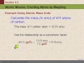 Atomic Mass and Calculations