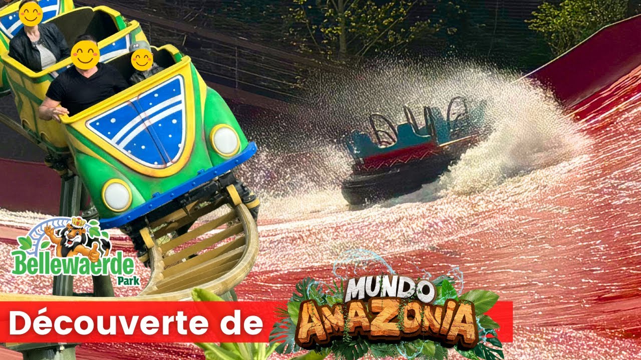 Bellewaerde Park - Amazonia (nouveauté 2024) en test !