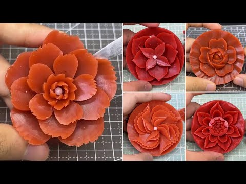 Delightful Soap Carving | Create Beautiful Flower Designs