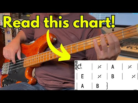 Chart Reading Practice for Bass Guitar [RUSH Inspired!]