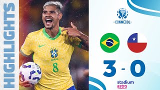 World Cup 2026 Qualifiers | Brazil 3 - 0 Chile | CONMEBOL Qualifiers