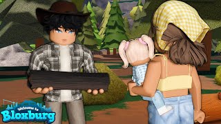 🏕️FAMILY CAMPING in Bloxburg!🌳