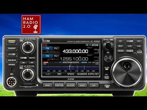 Unboxing the Icom IC-9700 Radio - 100+ watts on VHF! Satellite Radio