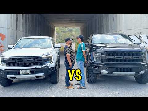 CORRI MI FORD RAPTOR CONTRA UNA RANGER RAPTOR(*CARRERA*)//Dani Universe//