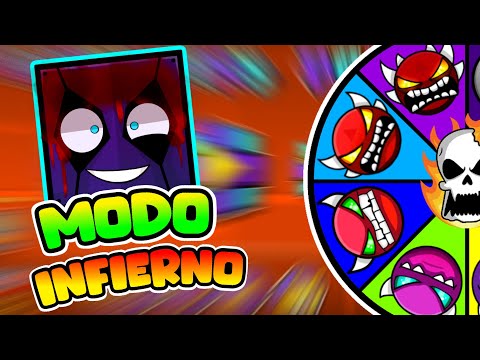 !!!LA RULETA DE LA MUERTE 4!!! MODO INFIERNO | Geometry Dash 2.11