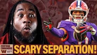 COMMANDERS DRAFT Antonio Williams at Pick 71 🔥 Elite Separation!