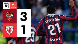 Levante UD vs Athletic Club (3-1) | Resumen y goles | Highlights LALIGA EA SPORTS