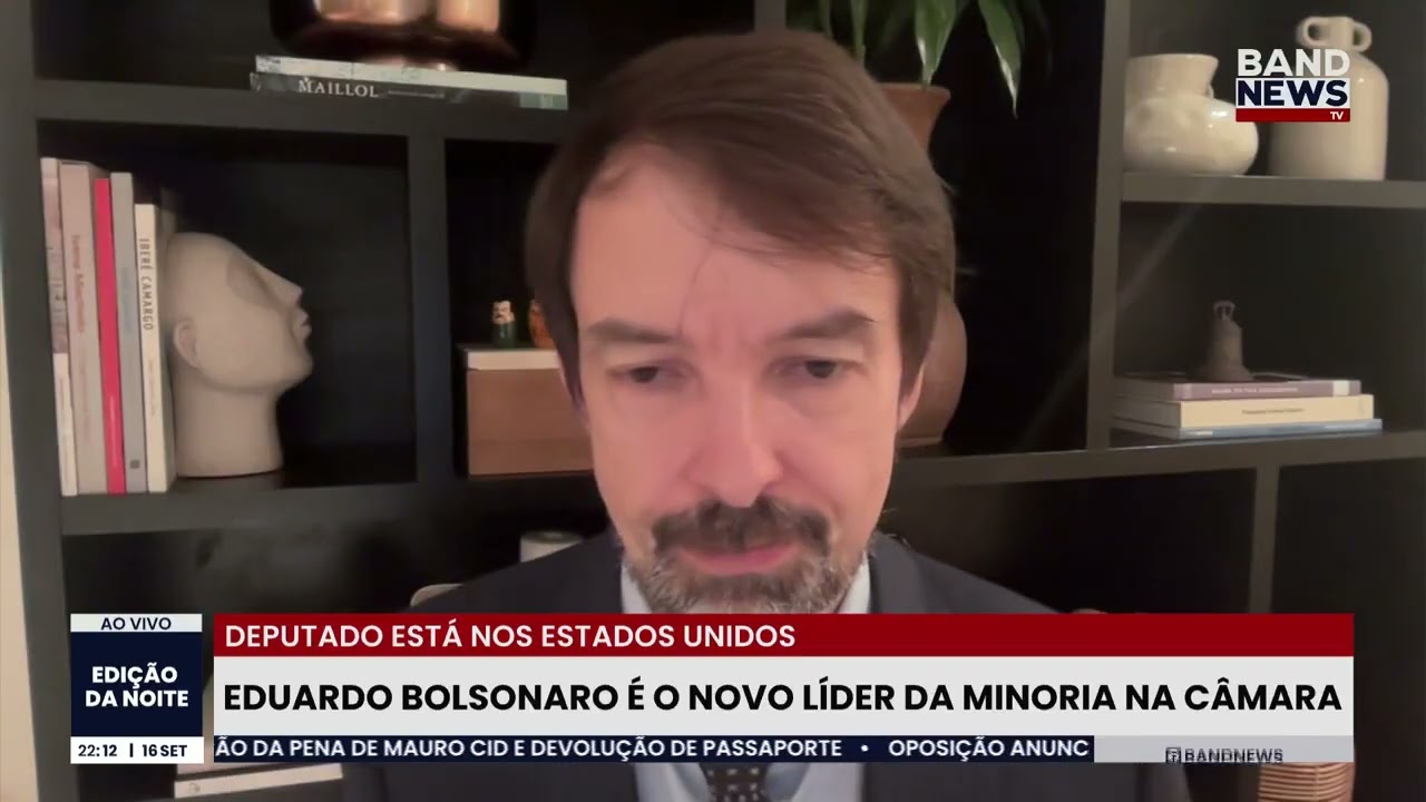 Eduardo Bolsonaro é o novo líder da minoria na Câmara | BandNews TV