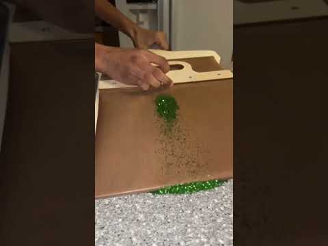 Glitter challenge #glitter #ketchup #ketchupchallenge #kitchengadgets #pizza #cake #asmr #food #chef